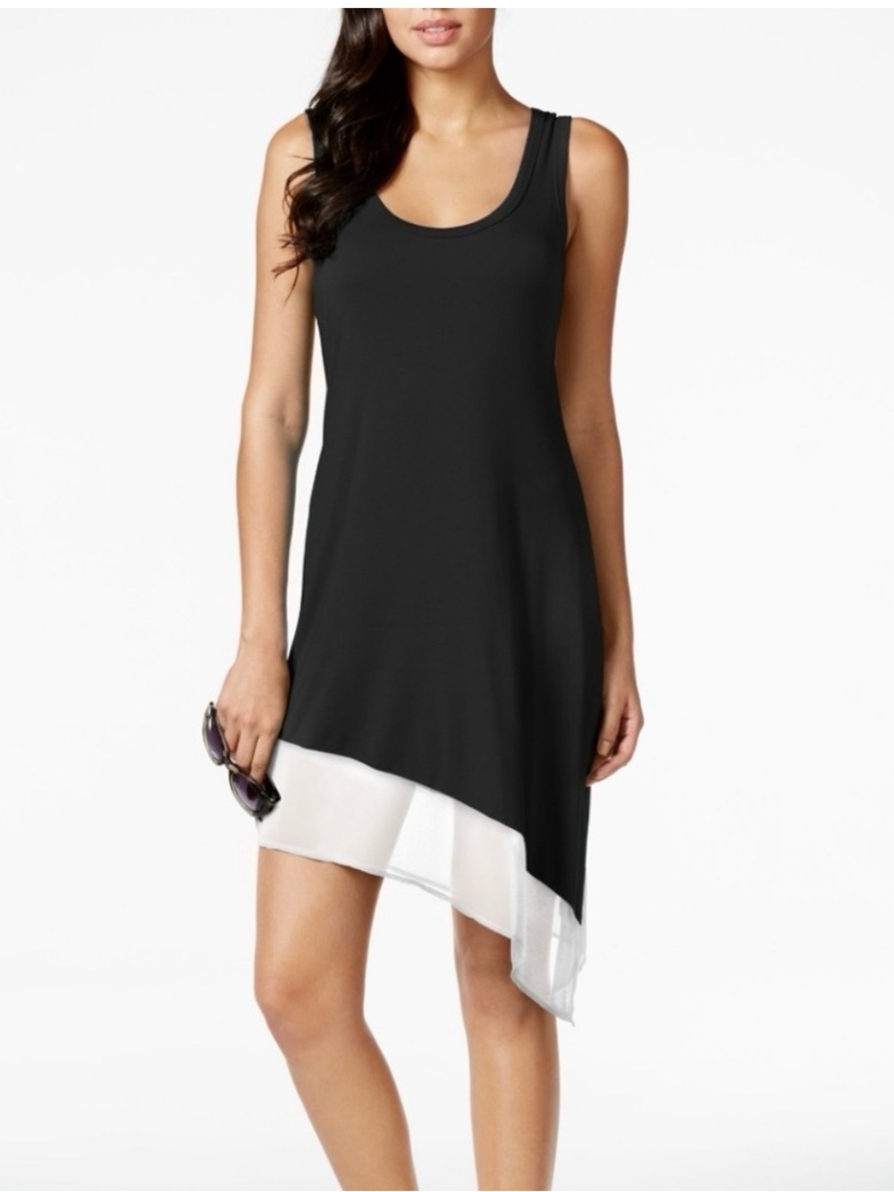 CALVIN KLEIN Asymmetrical Swimsuit Cover-up Dress Size Large